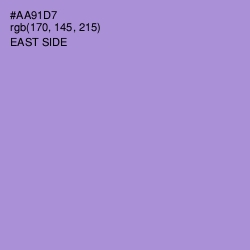 #AA91D7 - East Side Color Image